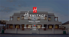 Desktop Screenshot of hermitage.co.za