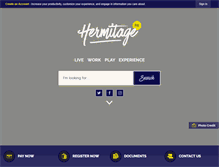 Tablet Screenshot of hermitage.net