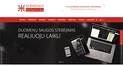 Desktop Screenshot of hermitage.lt